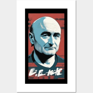 phil collins // vektor art design v1 Posters and Art